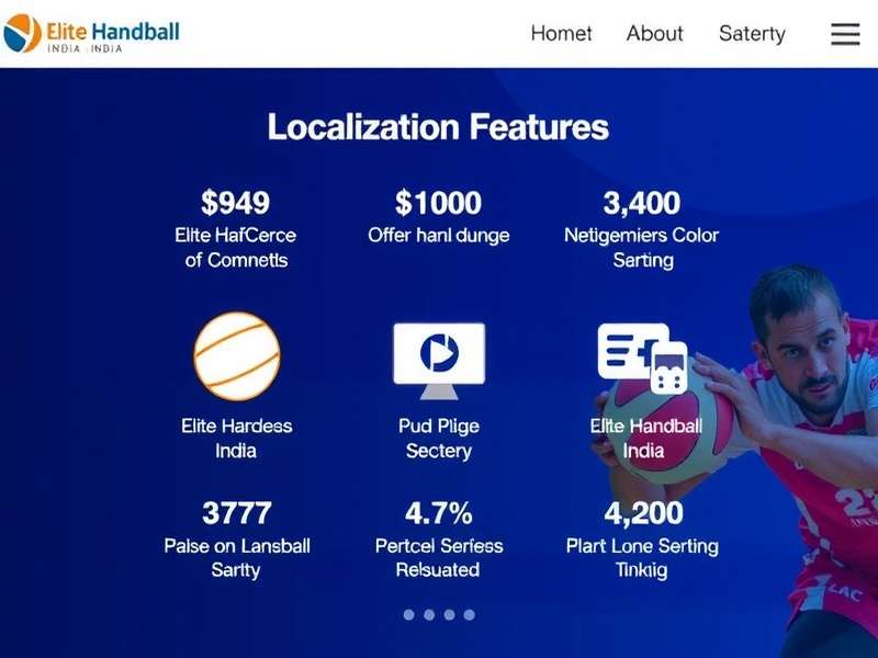 Elite Handball India Localization Features